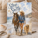 Pesquisar por cowgirl cartoes postais Aquarela