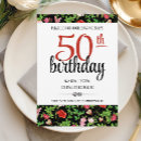 Pesquisar por aniversario 50 anos convites Preto