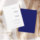 Pesquisar por azul e branco convites Minimalista