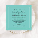 Pesquisar por azul aqua casamento convites Elegante