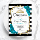 Pesquisar por teal quinceanera convites 15