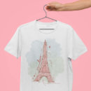 Pesquisar por desenho torre camisetas Francês
