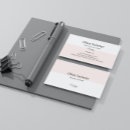 Pesquisar por folhas delicadas cartao de visita Bonito