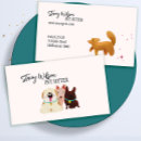 Pesquisar por pet sitter card cartao de visita For pets