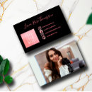 Pesquisar por cor rosa preta de cartao de visita Feminina