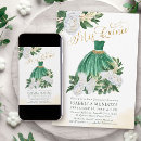 Pesquisar por emerald green convites Mis quince