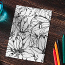 Pesquisar por floral preto e branco artesanato material Botânico