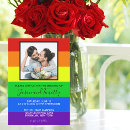 Pesquisar por arco íris casamento convites Orgulho gay