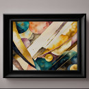 Pesquisar por pintura abstrata pósteres pôsteres Azul