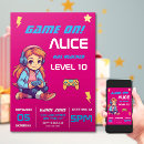 Pesquisar por gamer convites Festa de jogos