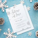 Pesquisar por snowflakes bridal shower convites For her