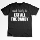 Pesquisar por comer camisetas Assustador