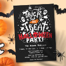 Pesquisar por trick or treat convites Assombrado