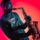 Pesquisar por saxofone camisetas Cão
