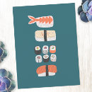 Pesquisar por comida cartoes postais sushi