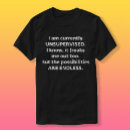 Pesquisar por não supervisionado camisetas Sarcástico