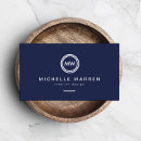 Pesquisar por m inicial cartao de visita Elegante