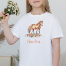 Pesquisar por cavalo infantis femininas camisetas for kids