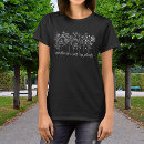 Pesquisar por botânica camisetas Preto e branco