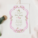 Pesquisar por flores verdes cor de rosa convites Mother to be