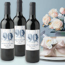 Pesquisar por flor azul aniversario vinho etiquetas For her