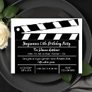 Pesquisar por de hollywood aniversário convites Noite de cinema