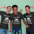 Pesquisar por nomes da equipe da boliche camisetas Jogador