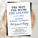 Pesquisar por celebração da aposentadoria convites Policial