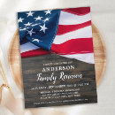 Pesquisar por família militar convites Bandeira americana
