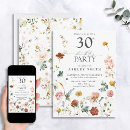 Pesquisar por 30th birthday convites Floral