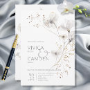 Pesquisar por floral moderno casamento convites Simples