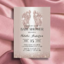 Pesquisar por pé do bebê convites Menina