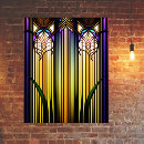 Pesquisar por vidro colorido pôsteres Geométrico