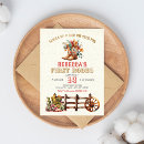 Pesquisar por cowgirl 1st birthday convites Floral