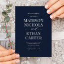 Pesquisar por preto e azul do 13 18 vertical casamento convites Elegante