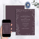 Pesquisar por roxo rústico casamento convites Moderno