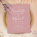 Pesquisar por dusty rose convites Minimalista