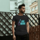 Pesquisar por música ao vivo camisetas Amante de música