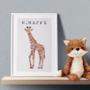 Pesquisar por safari nursery pôsteres Girafa