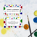 Pesquisar por escola primária cartao de visita For her