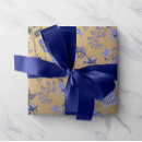 Pesquisar por floral delicado papel de presente Azul