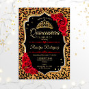 Pesquisar por quinceanera leopardo convites 15