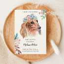 Pesquisar por dachshund convites Aquarela