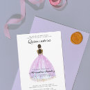 Pesquisar por quinceanera roxo convites Ouro