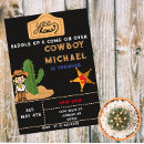 Pesquisar por wild west birthday convites Boy