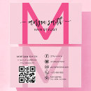 Pesquisar por girly monogram cartao de visita Monograma