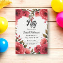 Pesquisar por rosa vermelha romântica convites Aquarela