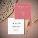 Pesquisar por rosa salmão para padrao cartao de visita Profissional