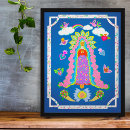 Pesquisar por nossa senhora de guadalupe pôsteres Floral
