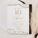 Pesquisar por 10 anos de convites aniversário casamento Couple